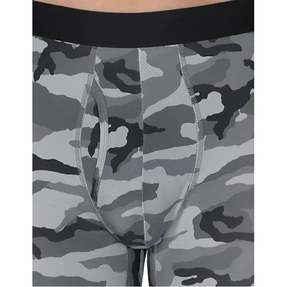 Men's Performance Active 6” Inseam Boxer Brief Underwear 3-Pack Size S